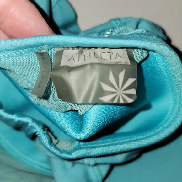 Athleta Womens Blue Tank Top Small‎ - Picture 3 of 3